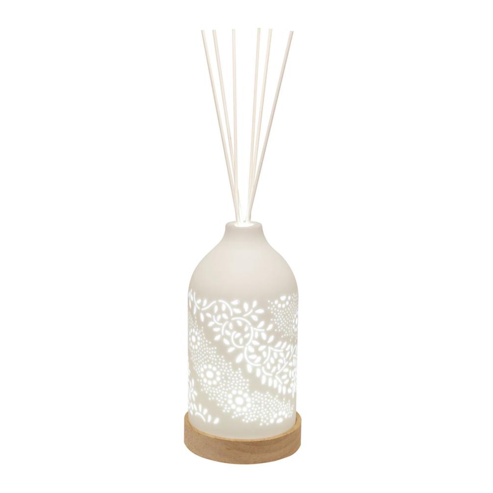 Woodbridge Leaf Clean Linen LED Light up Reed Diffuser £17.09